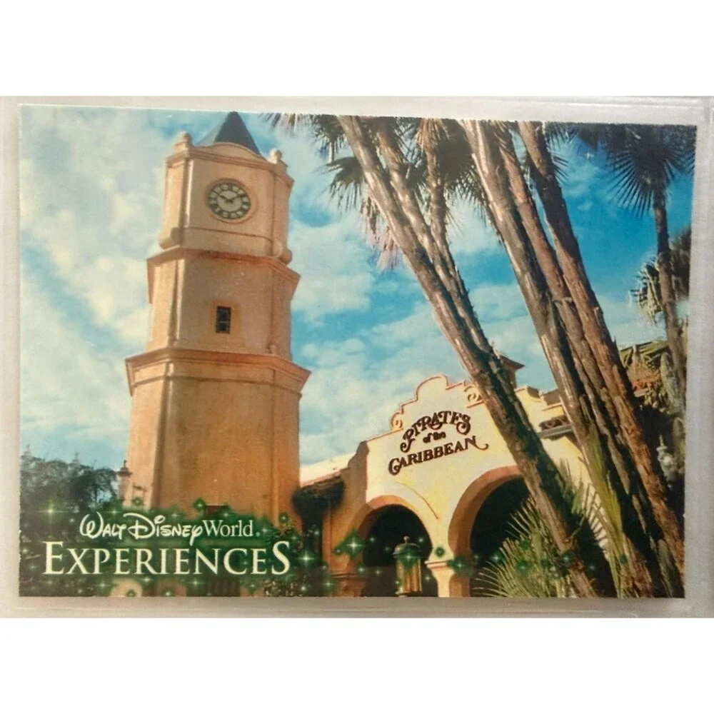 Walt Disney World Experiences Adventureland 9 Card Set Complete In Sleeve